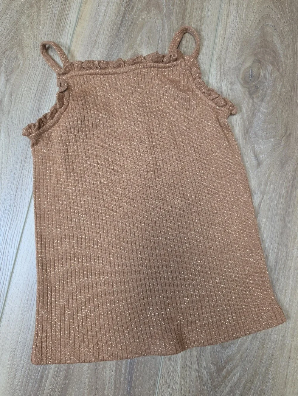 Janie and Jack Sparkle Ribbed Tank